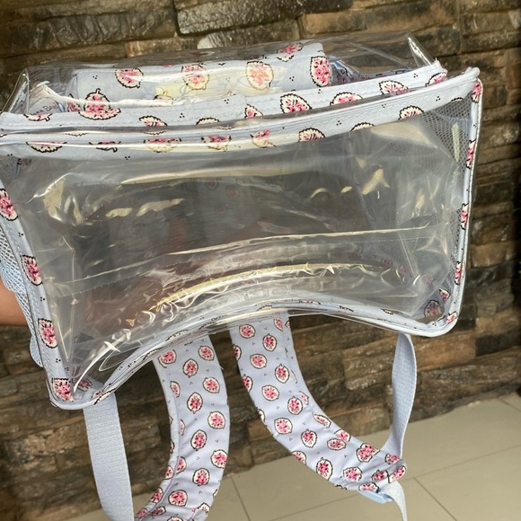 🚨🚨🛑SOLD🛑 🩵NEW🩵. VERA BRADLEY CLEARLY COLORFUL BACKPACK SET - Picture 7 of 8